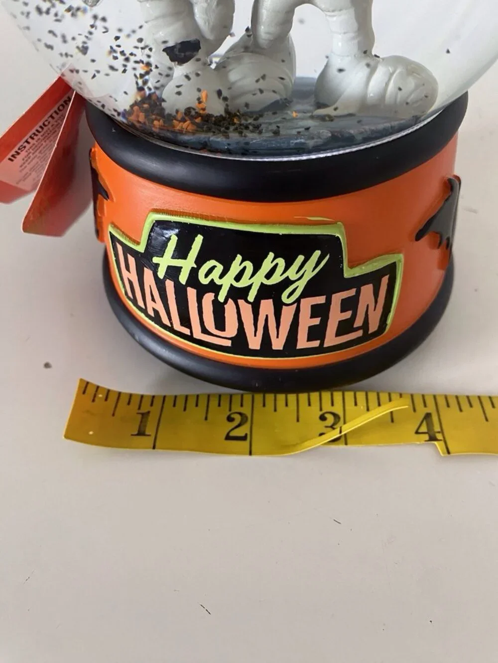 Disney Mickey And Minnie Musical Snow Globe‎ Happy HALLOWEEN MUMMY Costume NEW